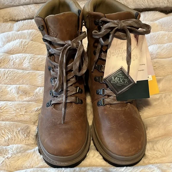 Brand New Muck Boot Co Women’s Liberty Alpine Lace-up Boots. US Size 7.5 - Picture 2 of 13